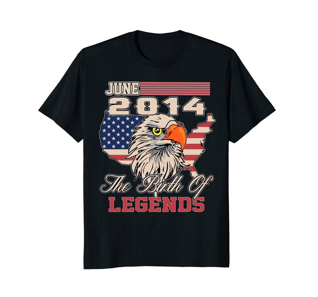 June 2014 Birthday T-shirt Awesome Birth of Legends