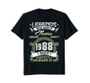 Image of Legends Born In June 1988 30th Awesome Birthday Gift Shirt