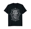 Image of Vintage 19th Birthday Legends Were Born In June 1999 Tshirt