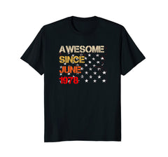 Born In June 1978 40th Birthday Gift 40 Years T Shirt