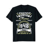 Image of Legends Born In June 1948 70th Awesome Birthday Gift Shirt