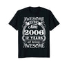 Image of Awesome Since June 2006 T-Shirt 12th Birthday Gift