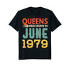 Image of Queens Born In JUNE 1979 39th Awesome Birthday Gift Shirt