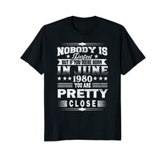 Made In June 1980 Vintage 38th Birthday Gift Tshirt