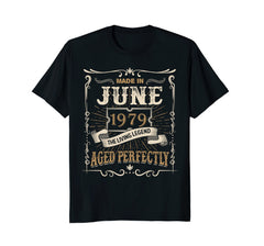 Made In June 1979 The Living Legend 39th Birthday Shirt