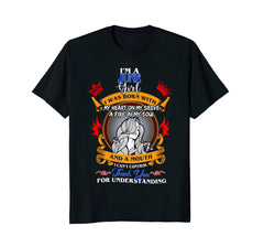 I'm a June Girl Shirt Funny Birthday T-Shirt for Women
