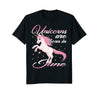 Image of Unicorns Are Born In June Unicorns Birthday T-Shirt