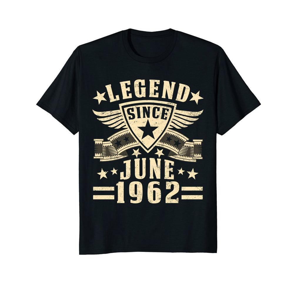 Legend Since June 1962 T-shirt 56th Birthday Gifts
