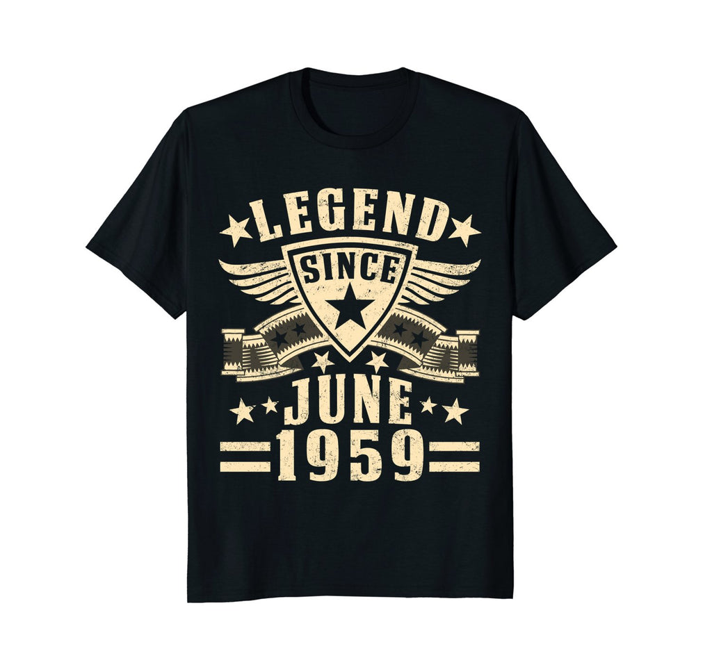 Legend Since June 1959 T-shirt 59th Birthday Gifts