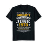 Image of Mens Grumpy Old Man June 1978 - 40th Birthday Gift T-Shirt