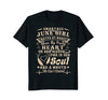 Image of Smartass June Girl Funny Birthday T-shirts