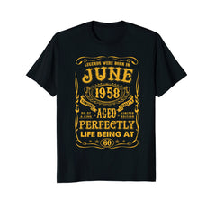 Legends were born in June 1958 60th Birthday Gift T Shirt