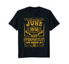 Image of Legends were born in June 1958 60th Birthday Gift T Shirt