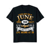 Image of Legends Were Born In June 1968, 50th Birthday Gift Shirt