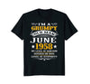 Image of Mens Grumpy Old Man June 1958 - 60th Birthday Gift T-Shirt
