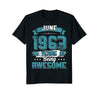 Image of June 1963 Birthday 55 Years Of Being Awesome T-Shirt