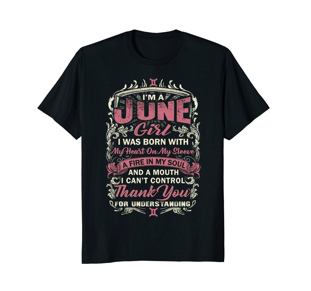 Gemini Shirt For June Woman-June Birthday Gift