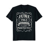 Image of Vintage Made In June 1963 Shirt 55th Birthday Living Legend