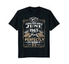 Image of Legends Born In JUNE 1965 53rd Awesome Birthday Gift Shirt