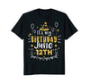 Image of Birthday June 12th Party T-shirt Born On June 12th