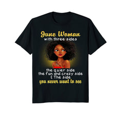 june woman t shirt - june woman birthday t shirt