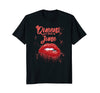 Image of Queens Are Born In June Birthday T-Shirt for Black Women