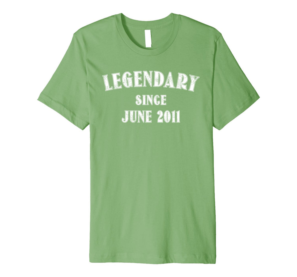 Legendary Since June 2011 7th Birthday T-Shirt