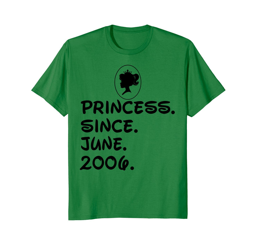 Princess Since June 2006 T-shirt 12th Birthday Gifts