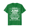 Image of June 2013 Birthday I Have Three Sides Sweet Fun Crazy Shirt