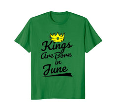 Cool King T shirt Gifts Ideas for Birthday in June Graphic