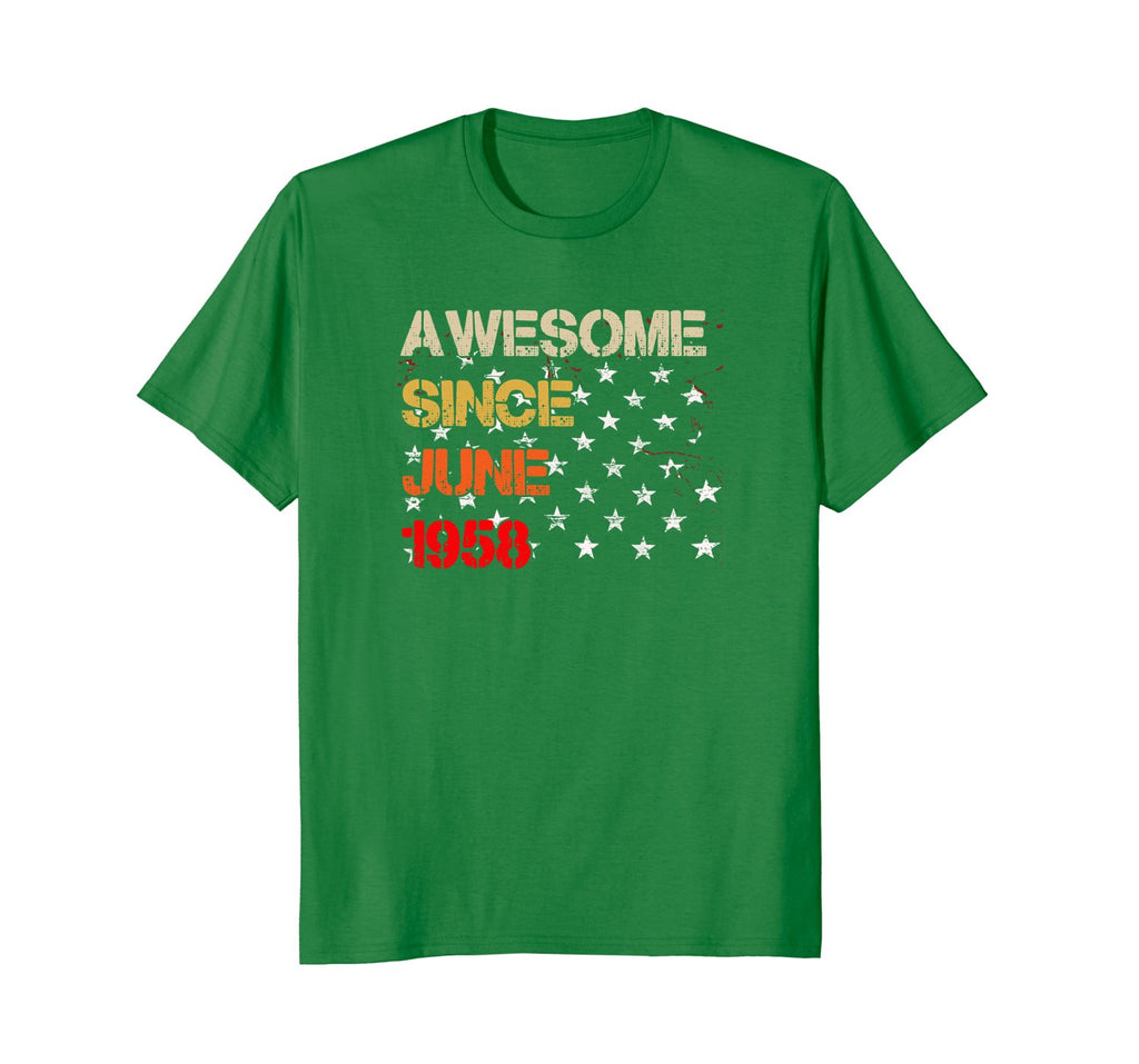 Born In June 1958 60th Birthday Gift 60 Years T Shirt