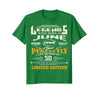 Image of Legends Were Born In June 1968, 50th Birthday Gift Shirt