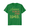 Image of Awesome Born on June 1948 70th Birthday Gift T-shirt 70th
