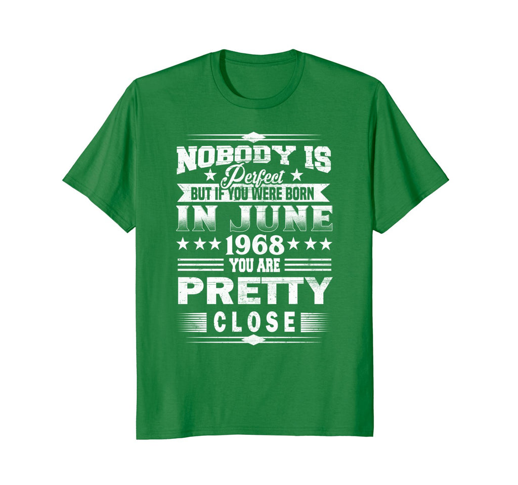 Made In June 1968 Vintage 50th Birthday Gift Tshirt