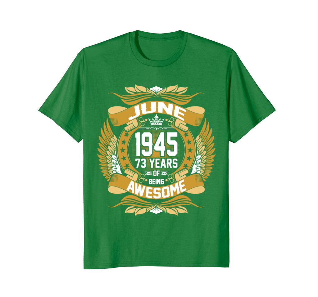 June 1945 73th Birthday 73 Years Old Gift T-Shirt