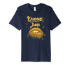 Image of Queens Are Born In June Birthday T-Shirt for Black Women