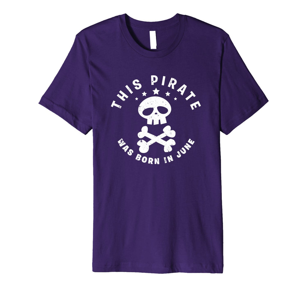 June Pirate Birthday Premium Shirt