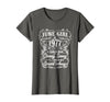 Image of Womens 41th Birthday Gifts June 1977 Of Being Classy Sassy Shirt