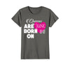 Image of Queens are born on 6th of June Birthday Gift T-Shirt