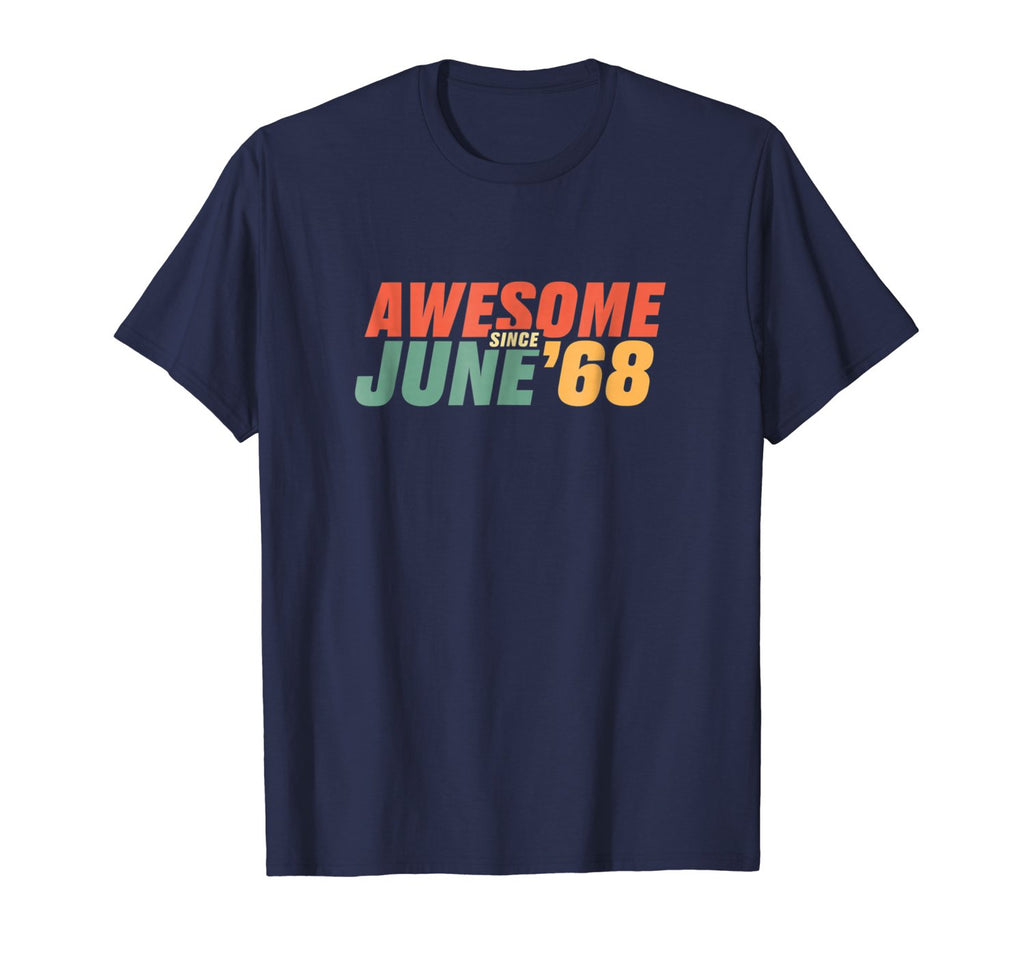 Born in June 1968 50th Birthday Gift 50 Years Old T Shirt