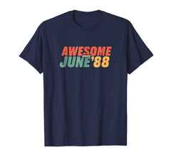 Born in June 1988 30th Birthday Gift 30 Years Old T Shirt