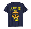 Image of Made In June 1982 36th Years Old 36 Birthday Shirt Gifts