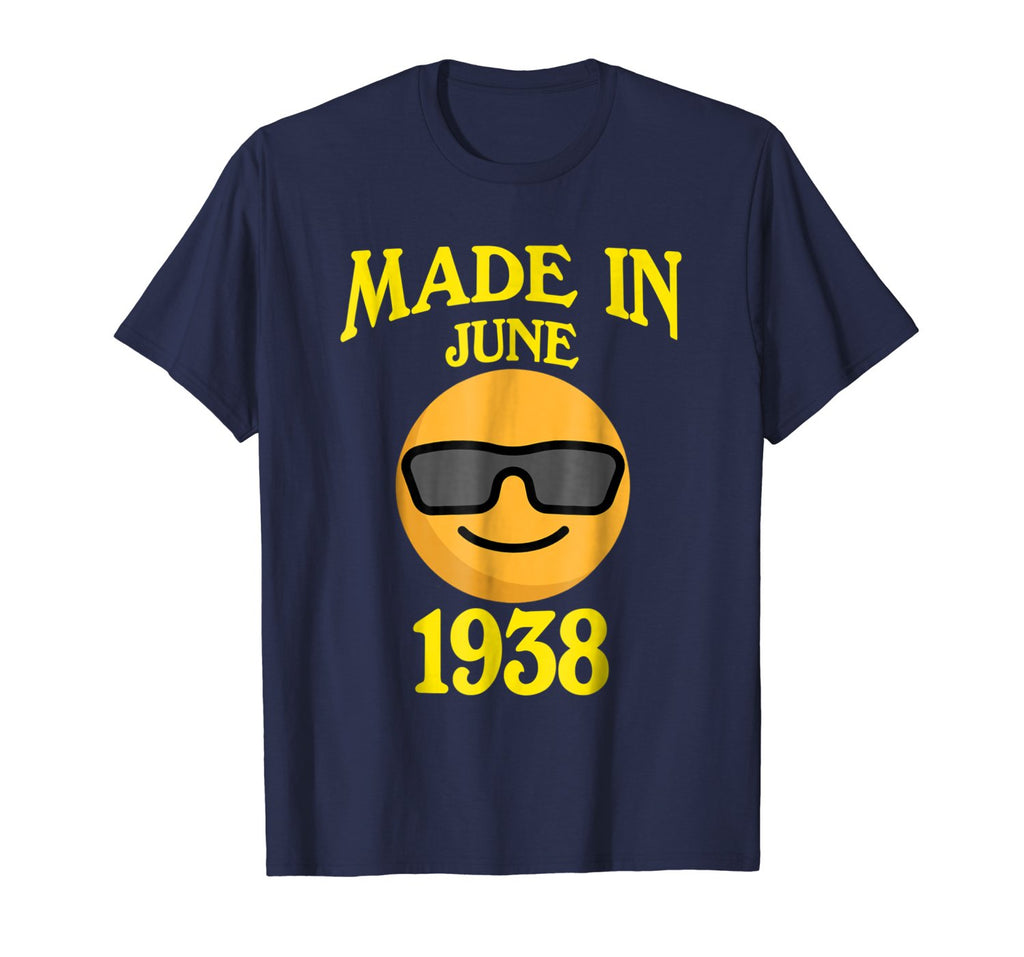 Made In June 1938 80th Years Old 80 Birthday Shirt Gifts