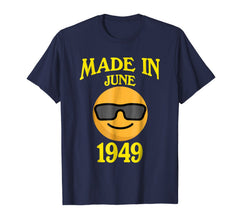 Made In June 1949 69th Years Old 69 Birthday Shirt Gifts