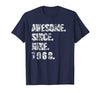 Image of AWESOME since June 1968 - 50 Years old 50th Birthday T-shirt