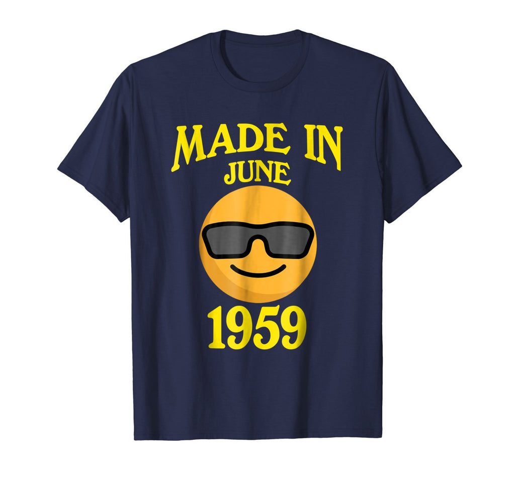 Made In June 1959 59th Years Old 59 Birthday Shirt Gifts