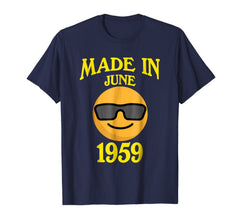 Made In June 1959 59th Years Old 59 Birthday Shirt Gifts