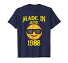 Image of Made In June 1988 30th Years Old 30 Birthday Shirt Gifts