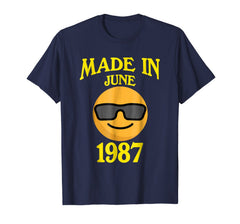 Made In June 1987 31st Years Old 31 Birthday Shirt Gifts