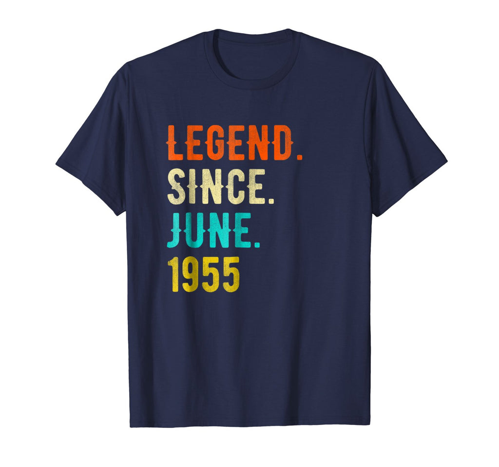Legend Since June 1955 Vintage - 63rd Birthday Gift T-Shirt